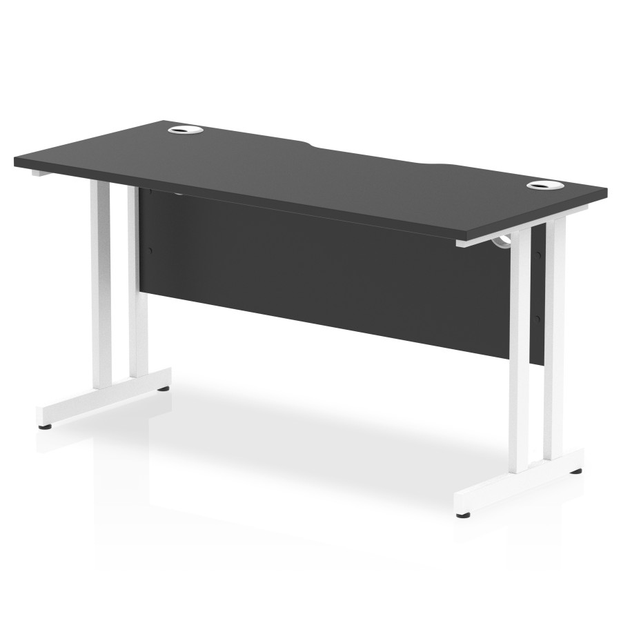 Rayleigh Black Series Slimline Cantilever Desk